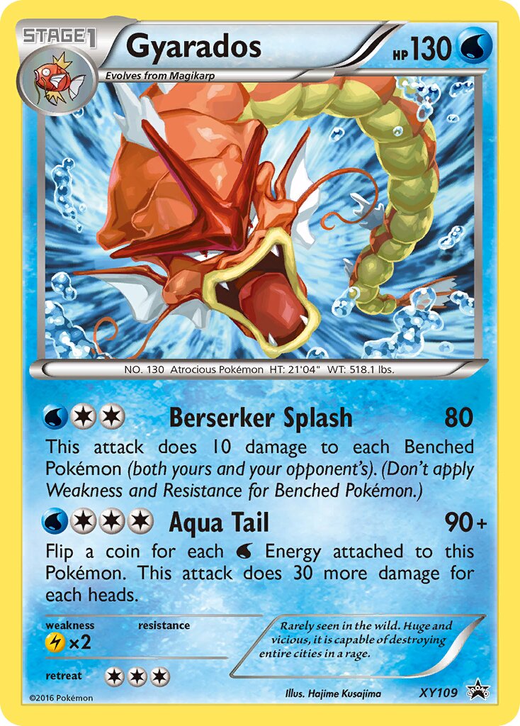 Gyarados - XY109 - Promo - NM - Holofoil
