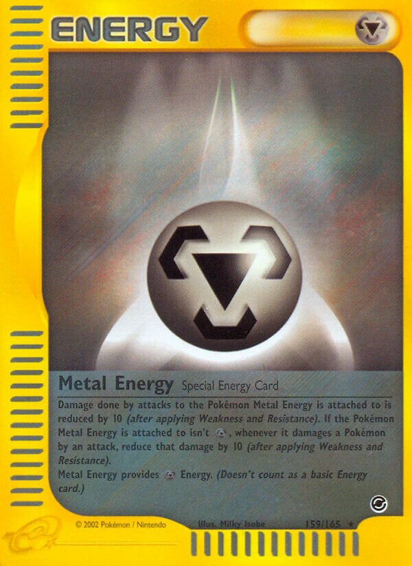 Metal Energy - 159/165 - Rare - NM - Reverse Holofoil