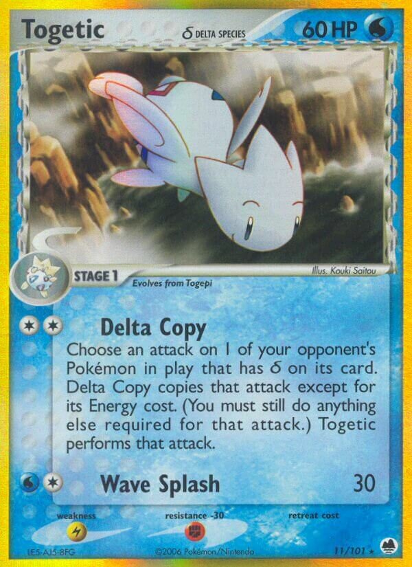 Togetic - 11/101 - Holo Rare - NM - Reverse Holofoil