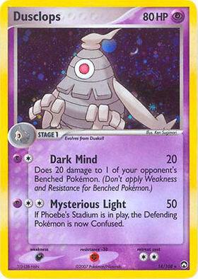 Dusclops - 14/108 (EX Power Keepers) - 014/108 - Holo Rare - NM - Holofoil