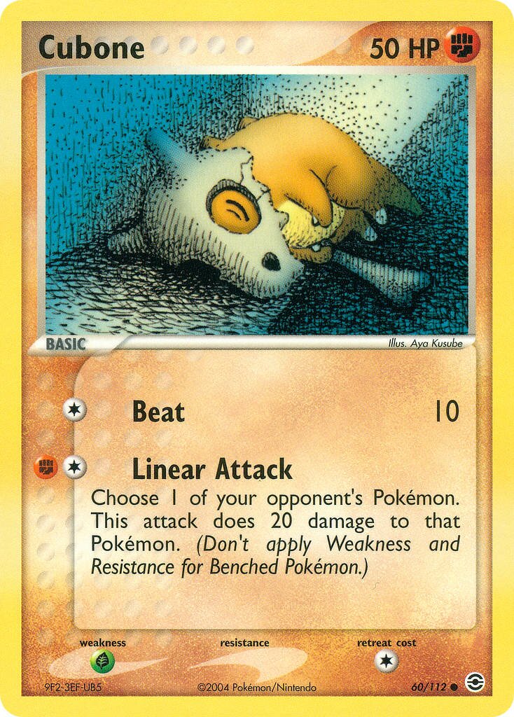 Cubone - 60/112 - Common - NM