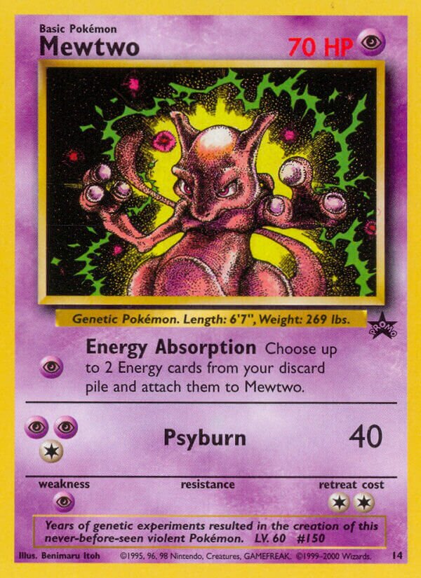 Mewtwo - 14/53 - Promo - NM