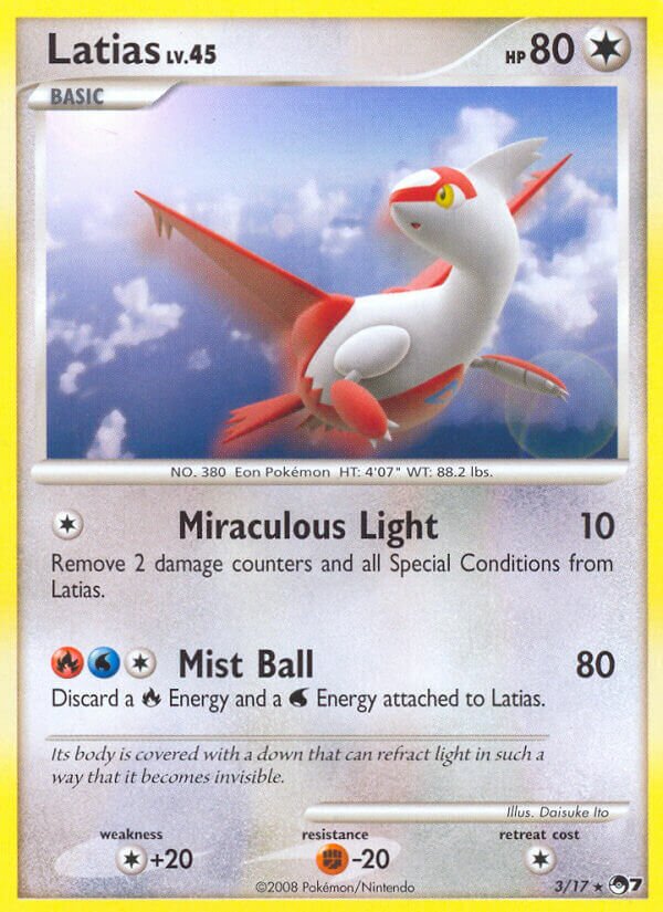 Latias - 003/017 - Rare - NM - Holofoil