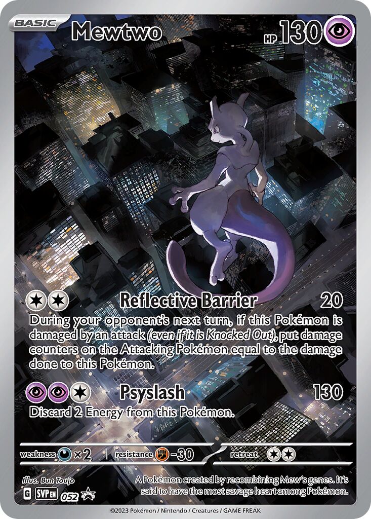Mewtwo - 052 - Promo - NM - Holofoil