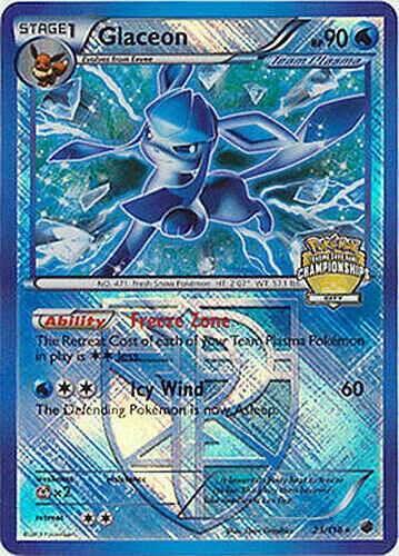 Glaceon - 23/116 (City Championships) - 023/116 - Promo - NM - Reverse Holofoil