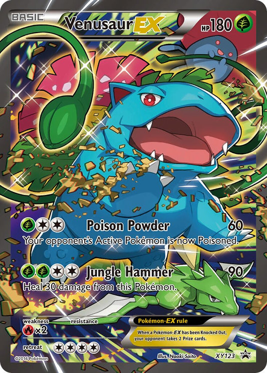 Venusaur EX - XY123 - Promo - NM - Holofoil