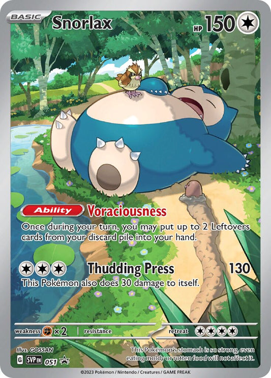 Snorlax - 051 - Promo - NM - Holofoil