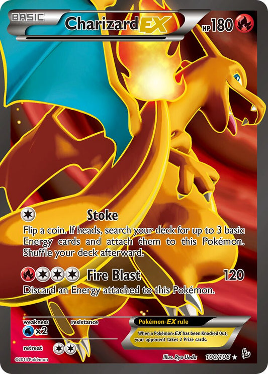 Charizard EX - 100/106 - Ultra Rare - NM - Holofoil