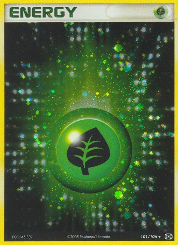 Grass Energy - 101/106 - Holo Rare - NM
