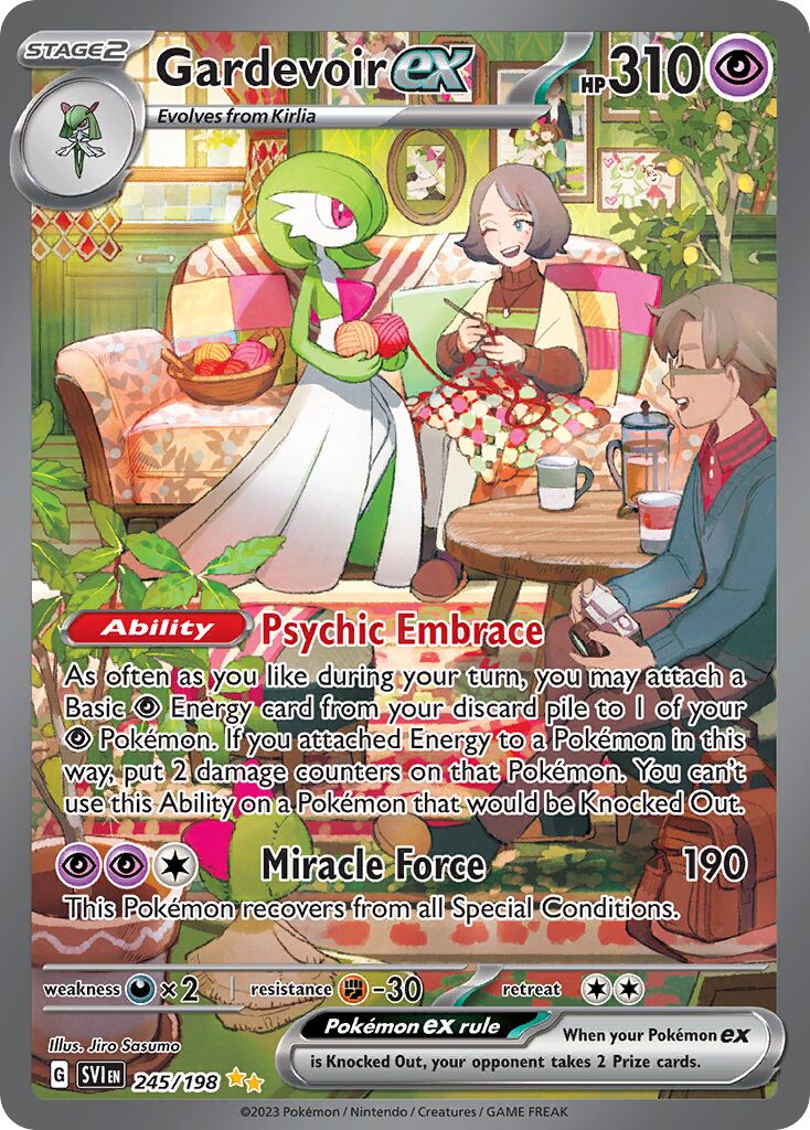 Gardevoir ex - 245/198 - Special Illustration Rare - NM - Holofoil