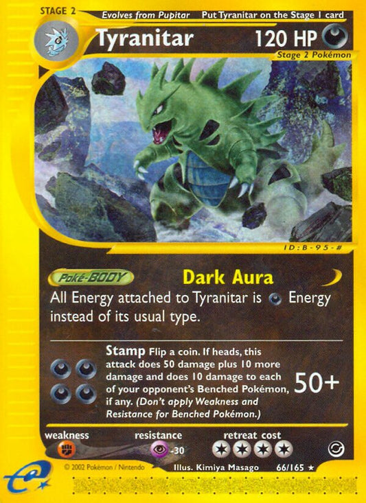 Tyranitar - 066/165 - Rare - NM