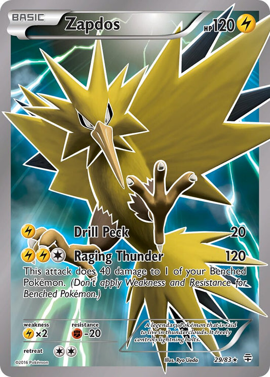 Zapdos - 29/83 - Holo Rare - NM - Holofoil