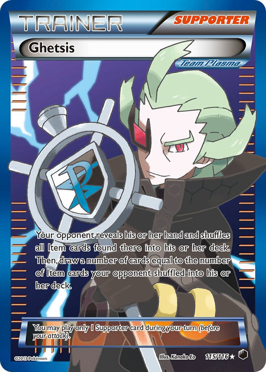 Ghetsis - 115/116 - Ultra Rare - NM - Holofoil