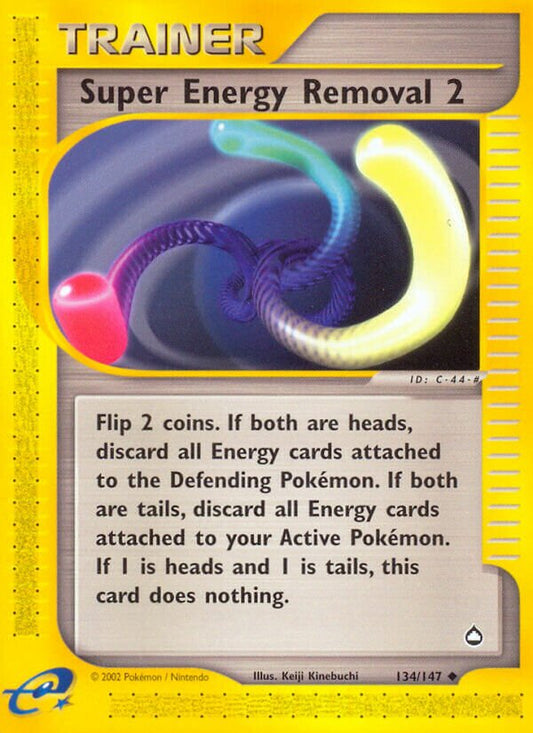 Super Energy Removal 2 - 134/147 - Uncommon - NM - Reverse Holofoil