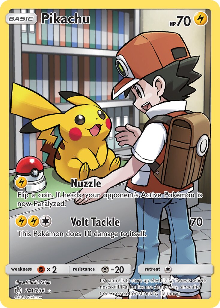 Pikachu - 241/236 - Rare Secret - NM - Holofoil