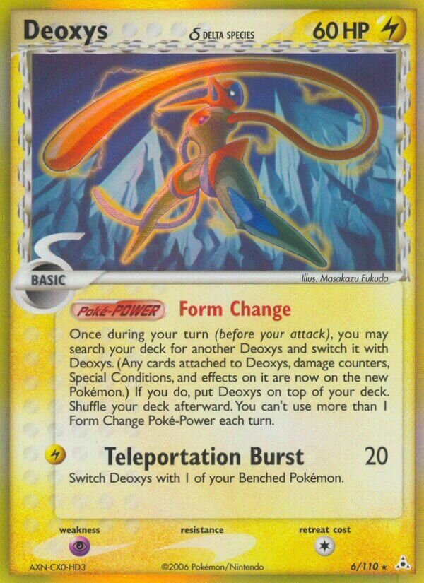 Deoxys - 6/110 - Holo Rare - NM - Holofoil