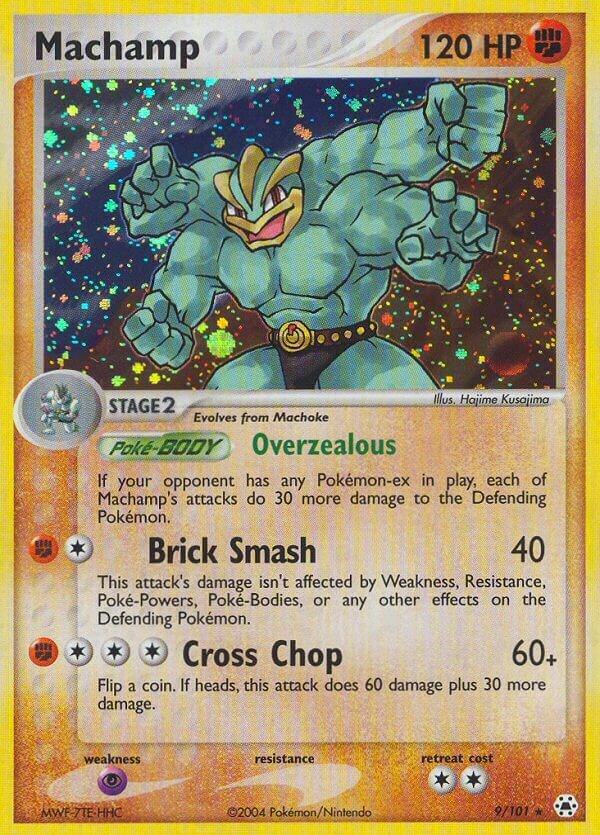 Machamp - 9/101 - Holo Rare - NM - Holofoil