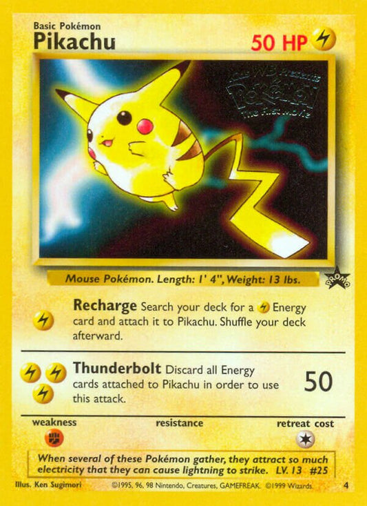 Pikachu - 04/53 - Promo - NM