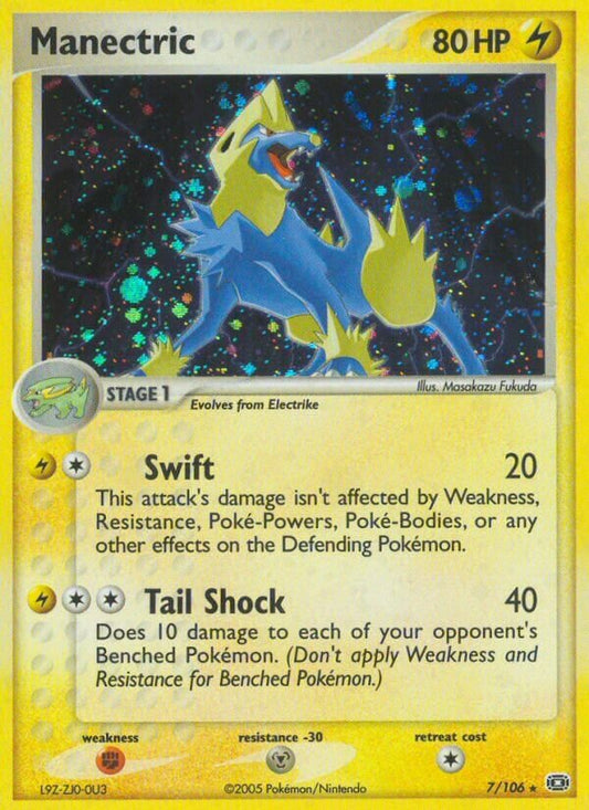 Manectric - 7/106 - Holo Rare - NM