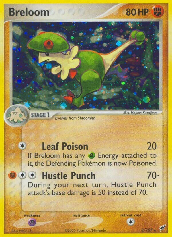 Breloom - 3/107 - Holo Rare - NM