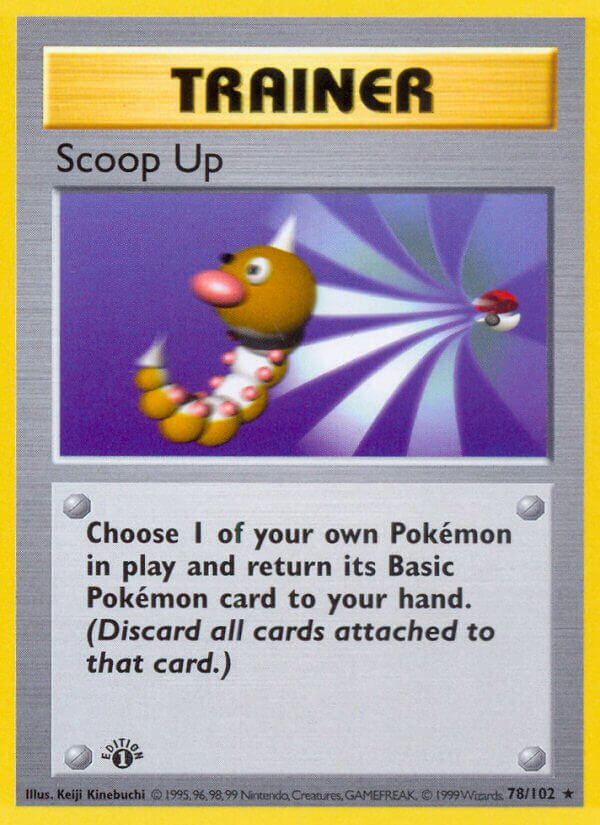 Scoop Up - 078/102 - Rare - NM