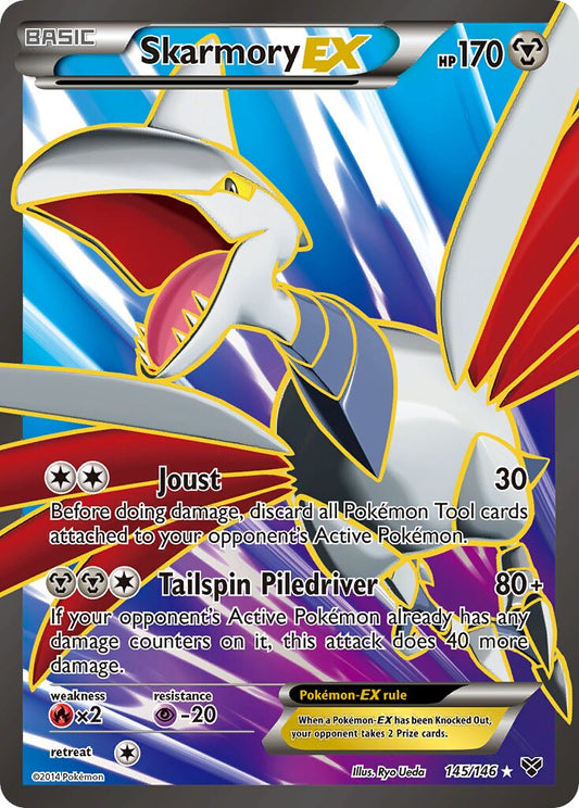 Skarmory EX - 145/146 - Ultra Rare - NM - Holofoil