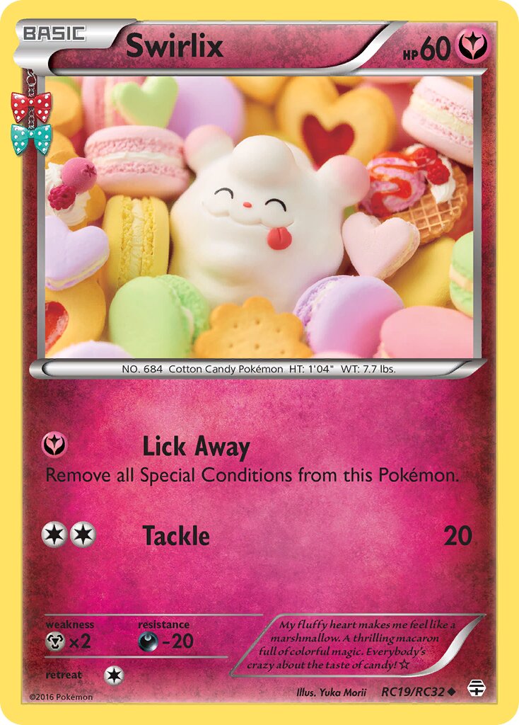 Swirlix - RC19/RC32 - Uncommon - NM - Holofoil