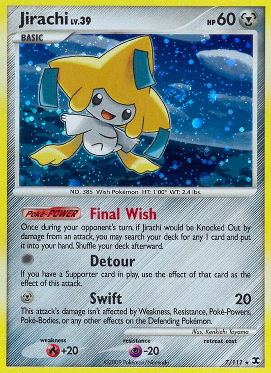 Jirachi - 7/111 - Holo Rare - NM - Holofoil