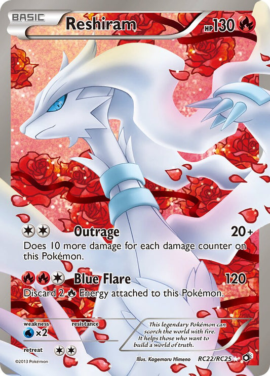 Reshiram - RC22/RC25 - Ultra Rare - NM - Holofoil