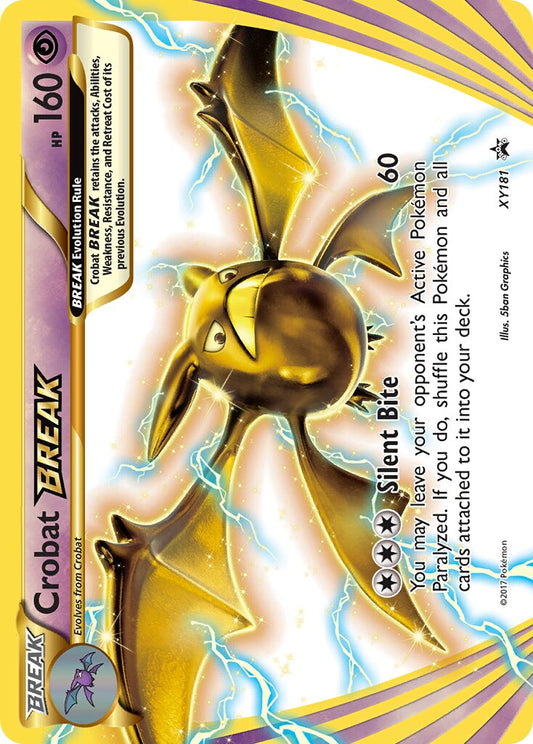 Crobat BREAK - XY181 - Promo - NM - Holofoil