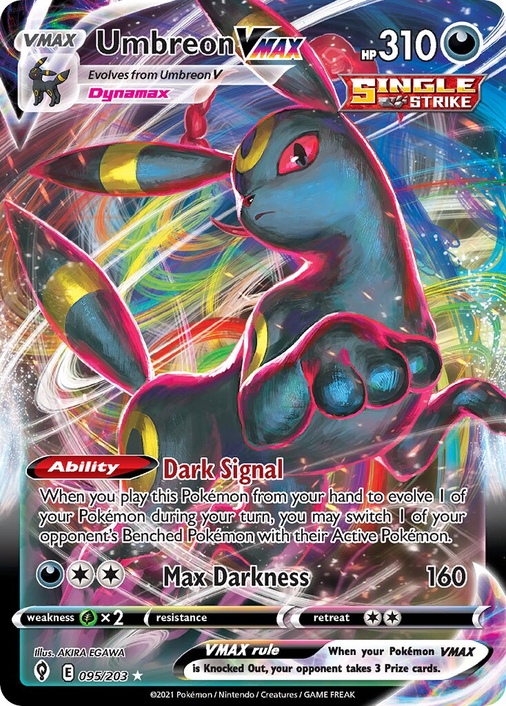 Umbreon VMAX - 095/203 - Holo Rare VMAX - NM - Holofoil