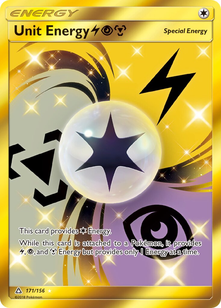 Unit Energy LPM - 171/156 - Rare Secret - NM - Holofoil
