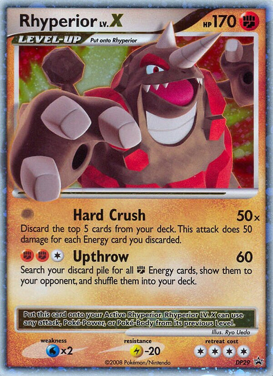 Rhyperior LV.X - DP29 - Promo - NM - Holofoil
