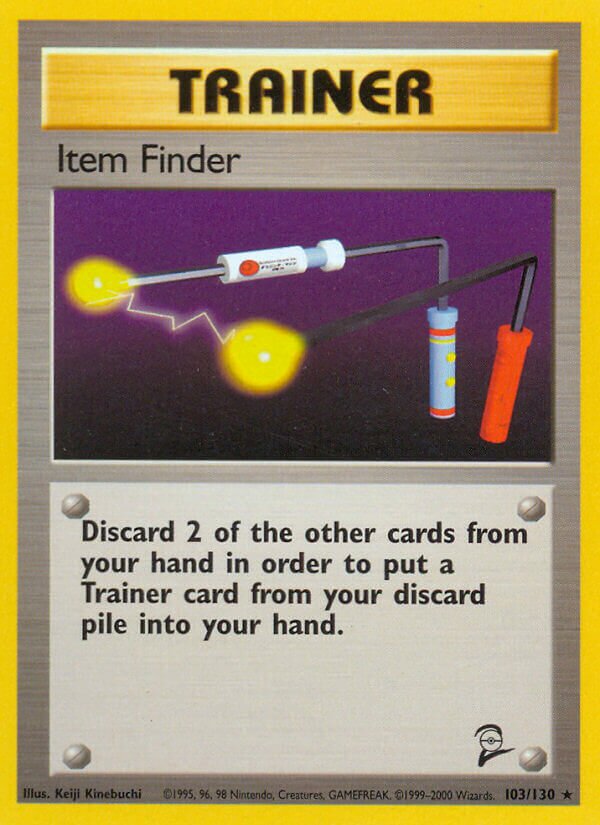 Item Finder - 103/130 - Rare - NM