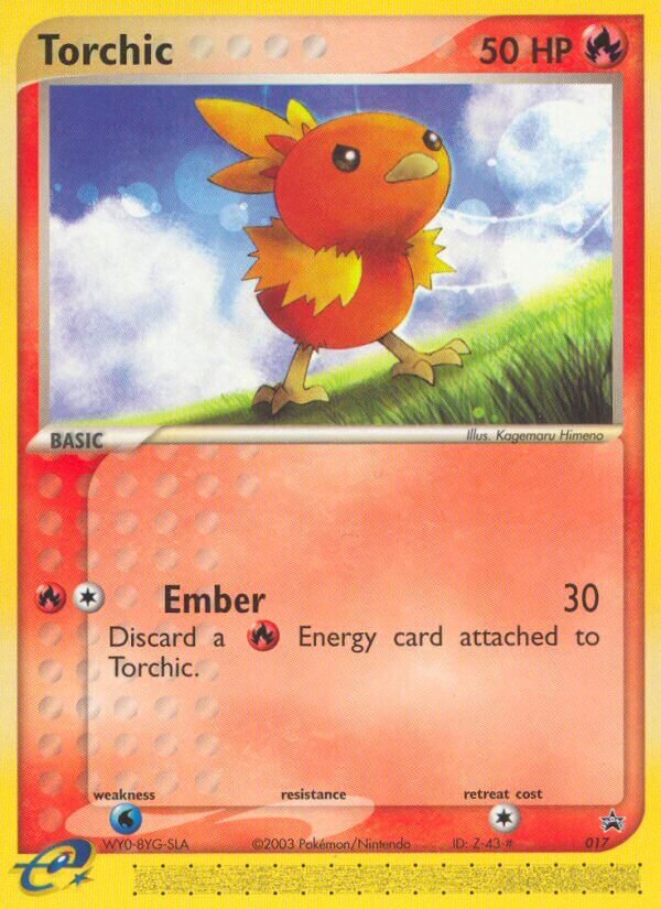 Torchic - 017 - Promo - NM - Holofoil