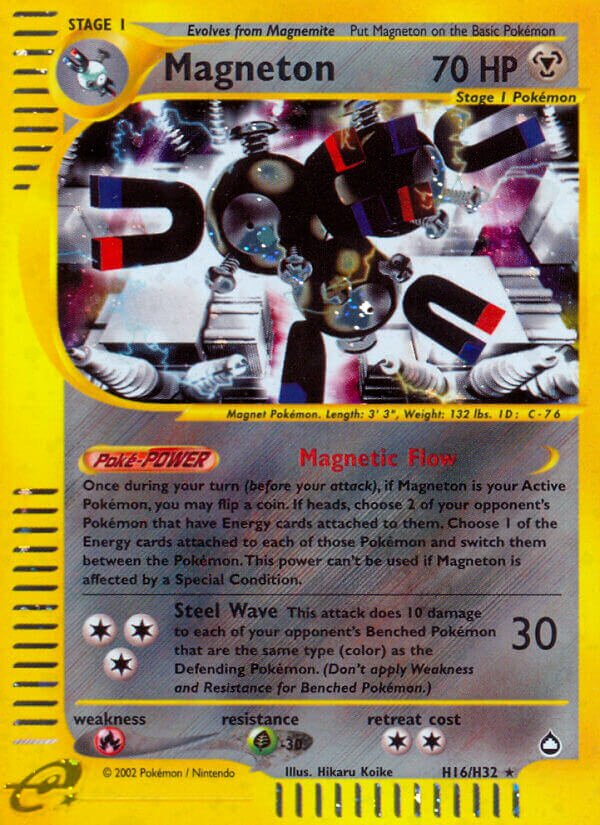 Magneton - H16/H32 - Holo Rare - NM - Holofoil
