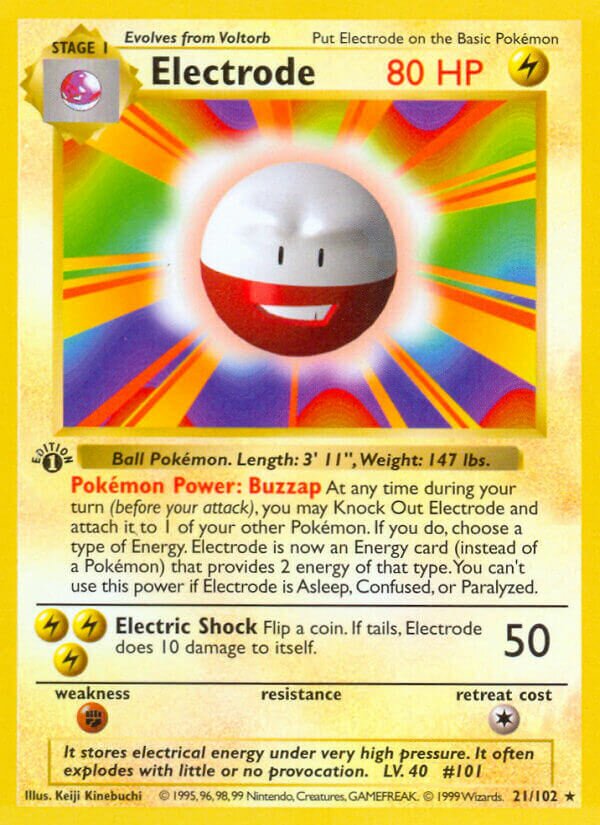 Electrode - 021/102 - Rare - NM