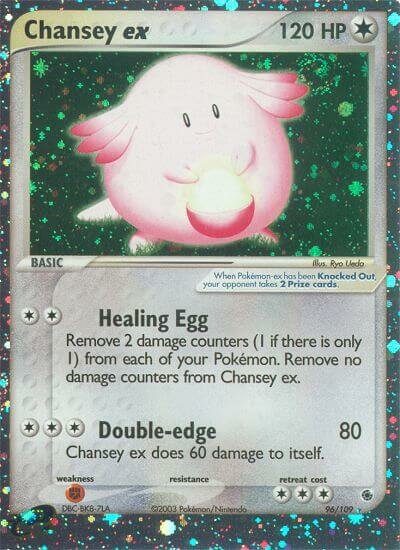 Chansey ex - 96/109 - Rare Holo ex - NM - Holofoil