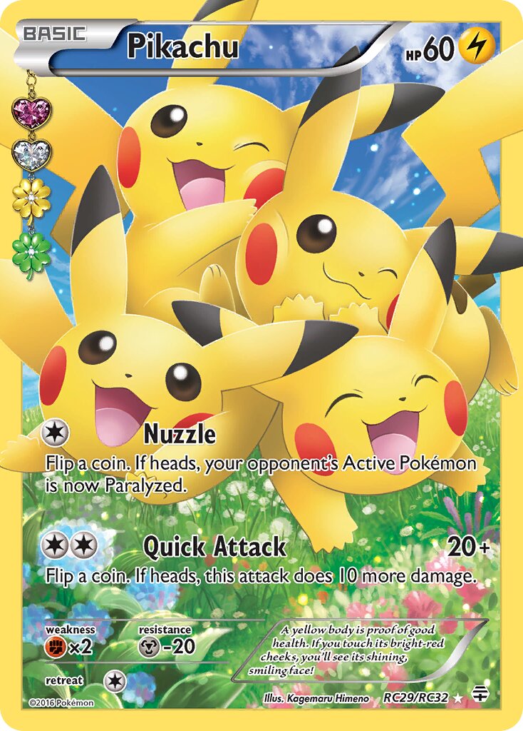 Pikachu - RC29/RC32 - Ultra Rare - NM - Holofoil