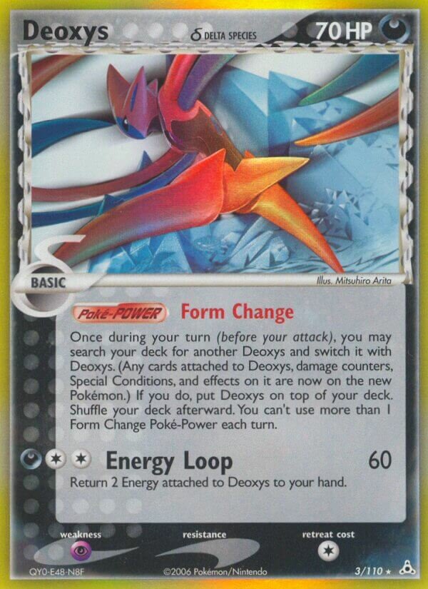 Deoxys - 3/110 - Holo Rare - NM - Holofoil