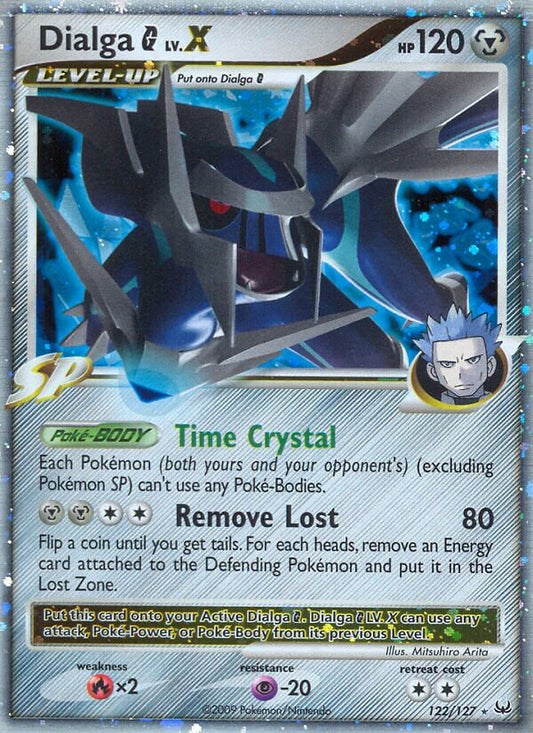 Dialga G LV.X - 122/127 - Rare Holo LV.X - NM - Holofoil