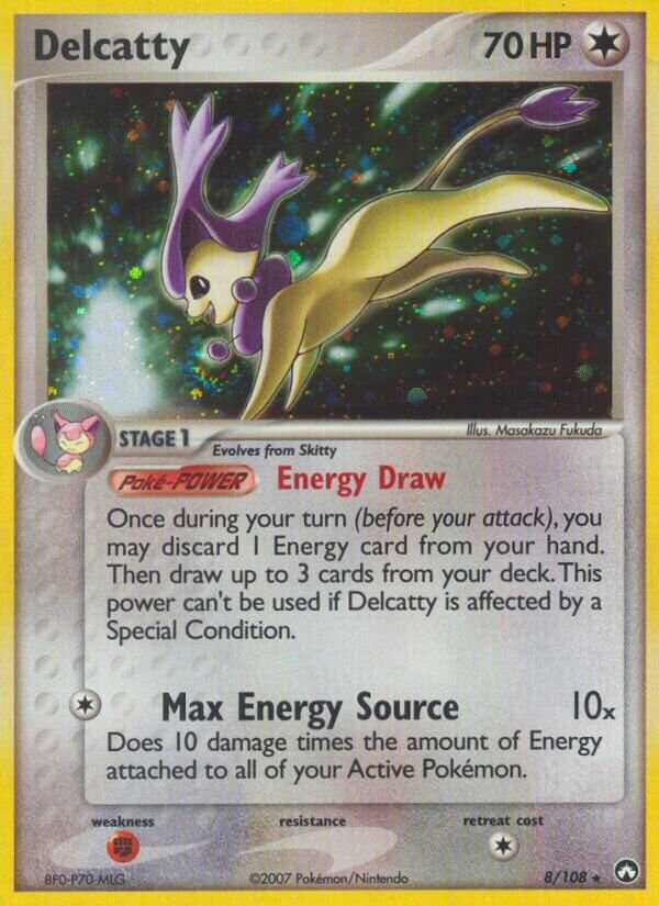 Delcatty - 8/108 - Holo Rare - NM - Holofoil