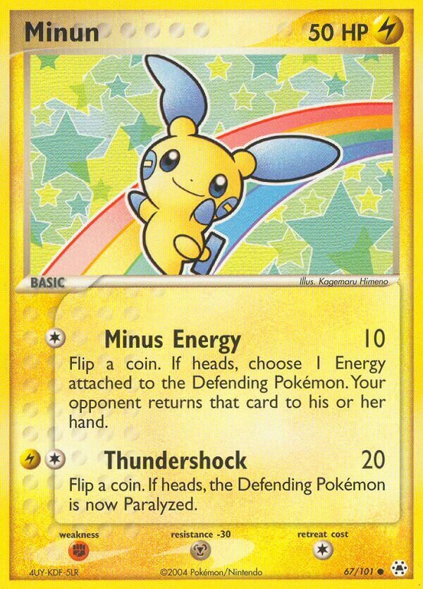 Minun - 67/101 - Common - NM