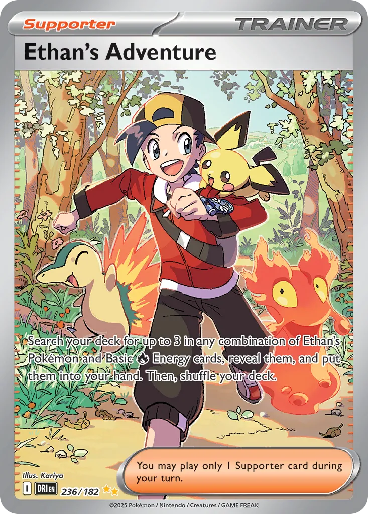 Ethan's Adventure - 236/182 - Special Illustration Rare - NM - Holofoil