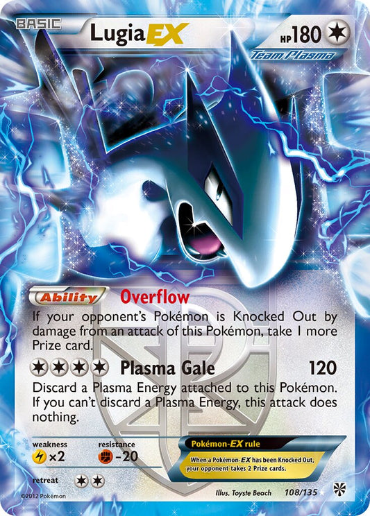 Lugia EX - 108/135 - Rare Holo EX - NM - Holofoil