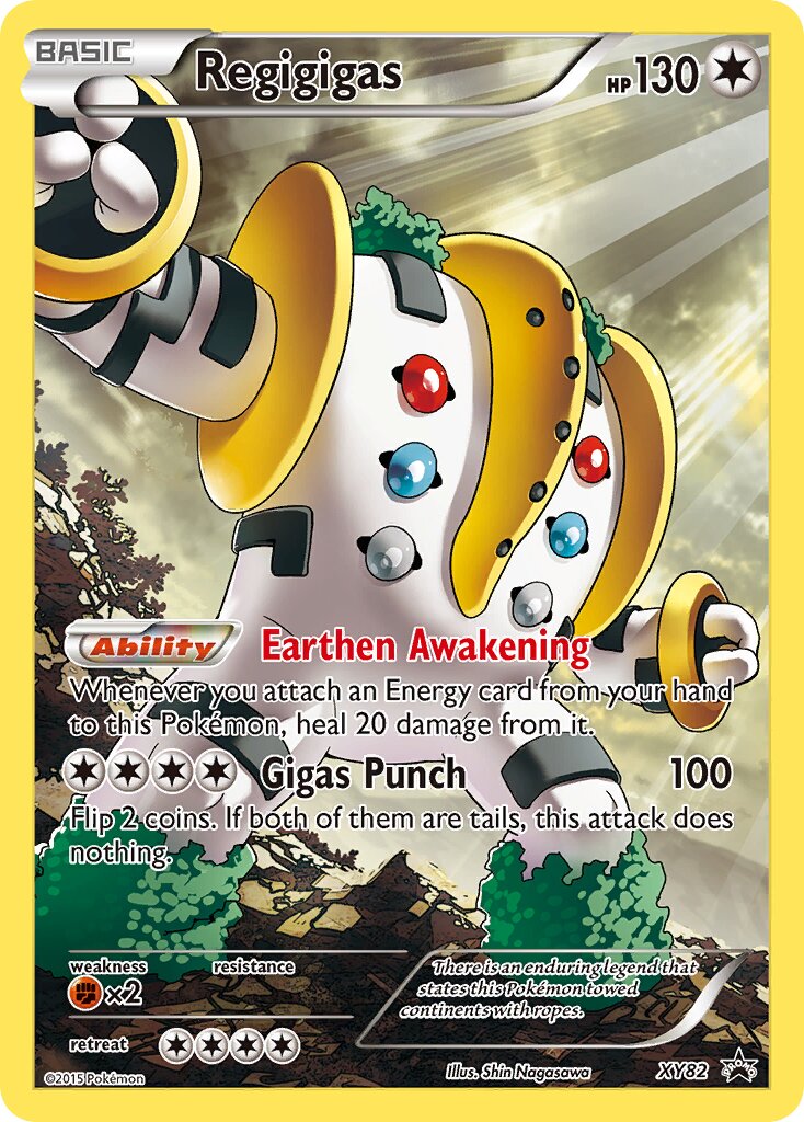 Regigigas - XY82 - Promo - NM - Holofoil