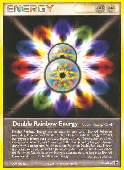 Double Rainbow Energy - 88/95 - Rare - NM - Reverse Holofoil