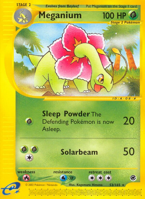Meganium - 053/165 - Rare - NM
