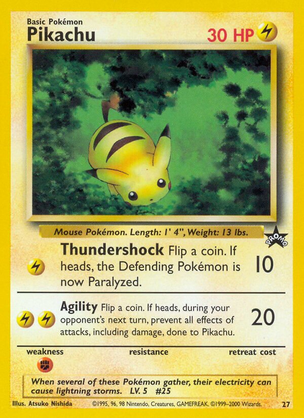 Pikachu - 27/53 - Promo - NM