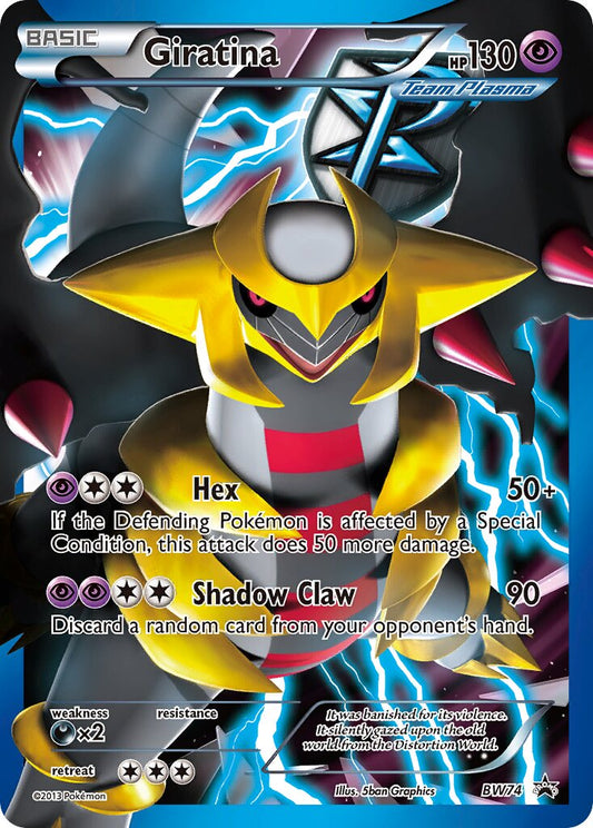 Giratina - BW74 - Promo - NM - Holofoil